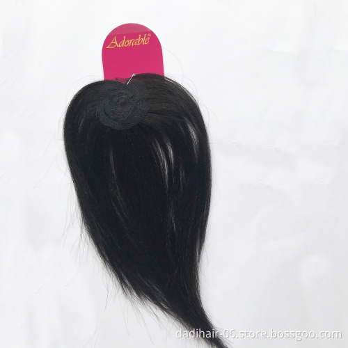 Fashion YAKI WAVE 4pcs 12"-18" Natural Hair Extension Blended Synthetic Hair Weaving Hair Bundles with Closure